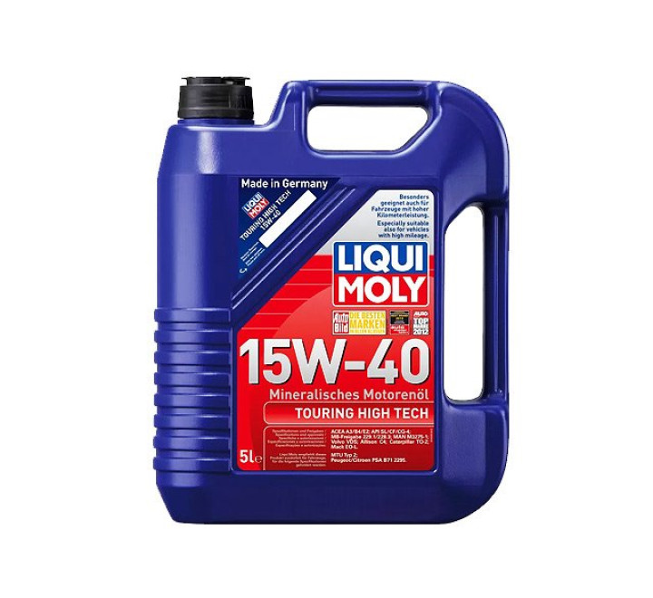 Liqui Moly 1096 Touring High Tech 15W-40 - 5 Liter