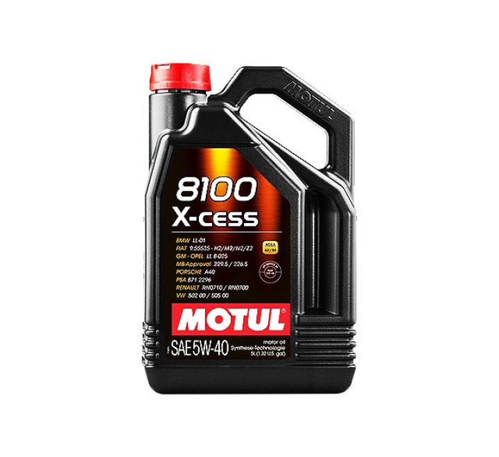 Motul 109228 8100 X-cess 5W-40 - 5 Liter