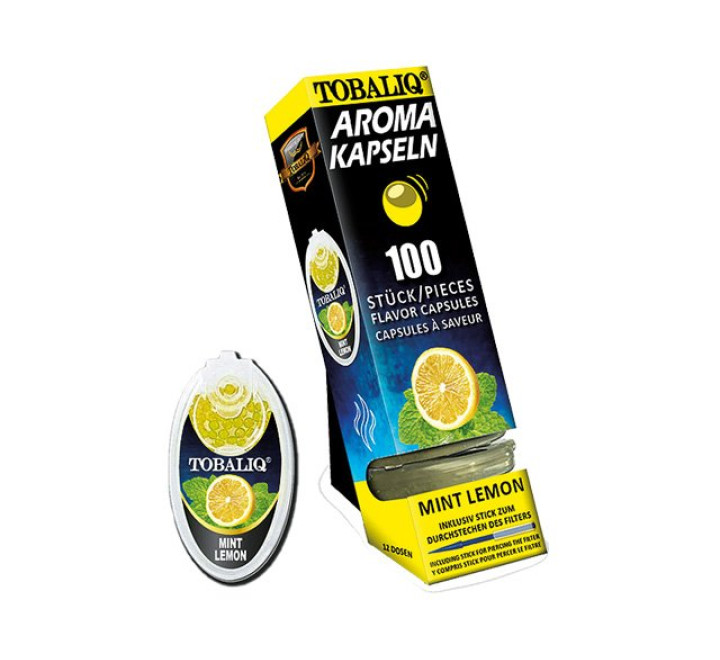 TobaliQ "Mint Lemon" Aroma-Kapsel für den Zigarettenfilter