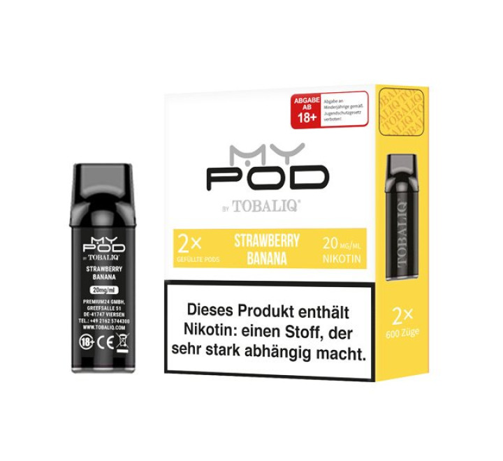 TobaliQ "MYPOD" - Aroma "Strawberry Banana"