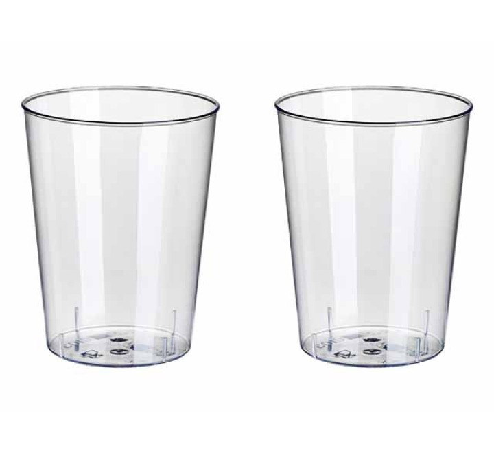 Trinkglas -plastik- klar 100 ml