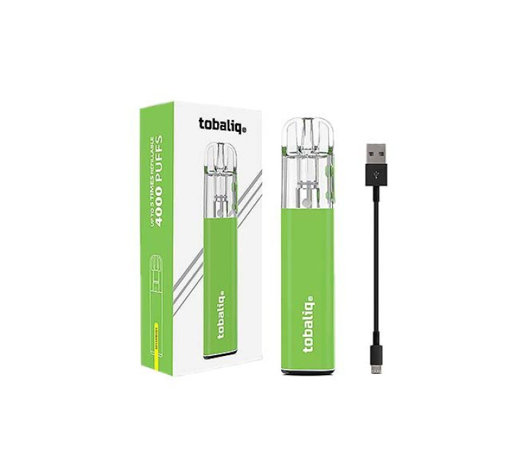 TOBALIQ V1 Mehrweg-Vape  Green  4000 Züge