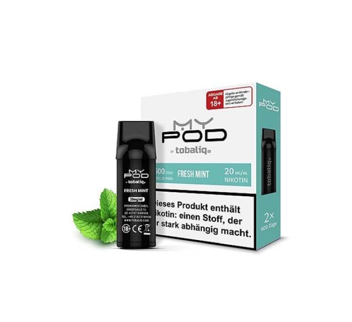 TOBALIQ MyPOD  20mg  2er Pack (2x2ml)  Fresh Mint