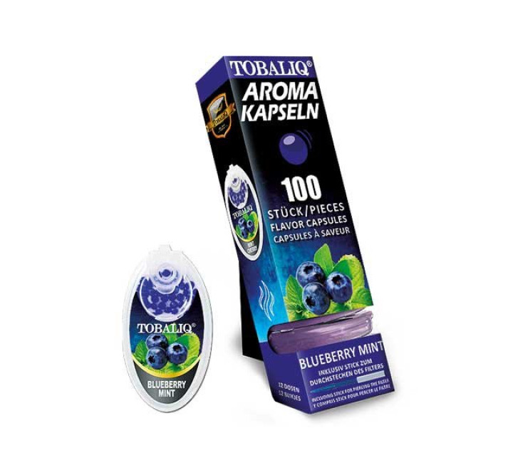 TobaliQ "Blueberry Mint" Aroma-Kapsel für den Zigarettenfilter