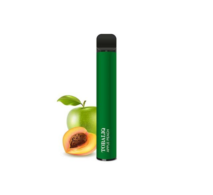 TobaliQ E-Shisha TQ-Fly "Apple Peach" - 700 Züge - OHNE NIKOTIN