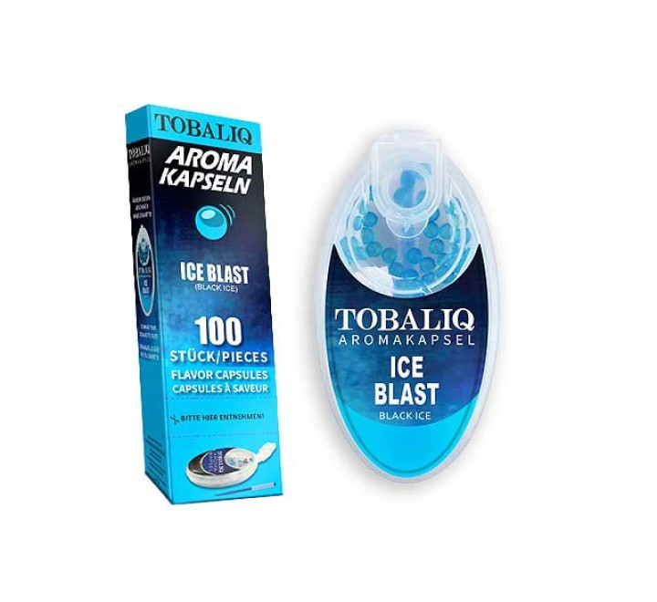 TobaliQ "Black Ice" Aroma-Kapsel für den Zigarettenfilter