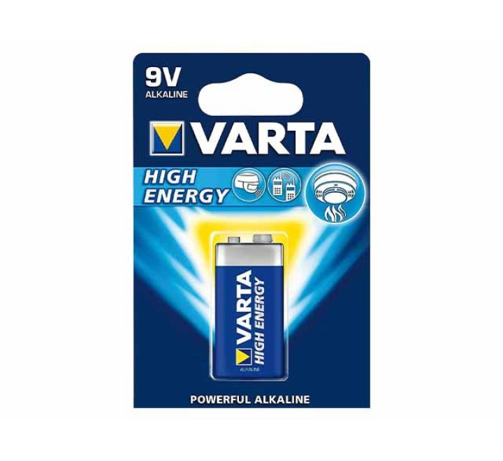 Varta High Energy (Blau), Block 9V- 4922 , 1er Blister