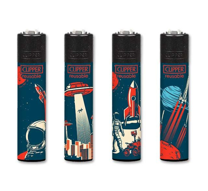 Clipper Feuerzeug "Space 2"