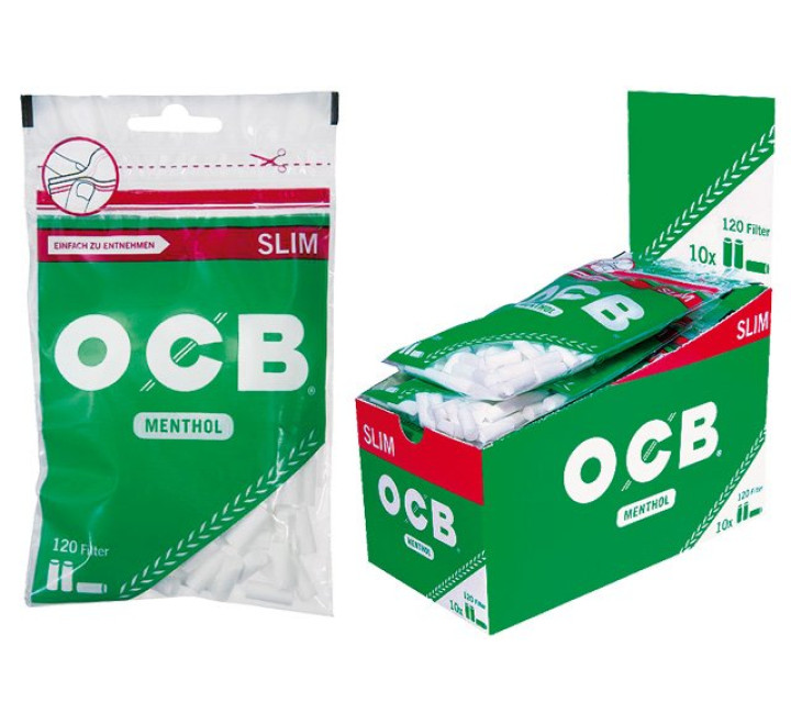 OCB Slim Filters "Menthol"