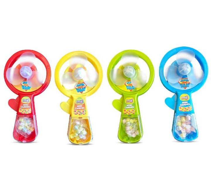 Super Fan Candy - Mini Ventilator mit Bonbons - 5 g