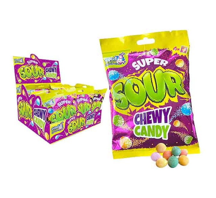 Sour Chewy Candy - Saure Kugeln - 60 g