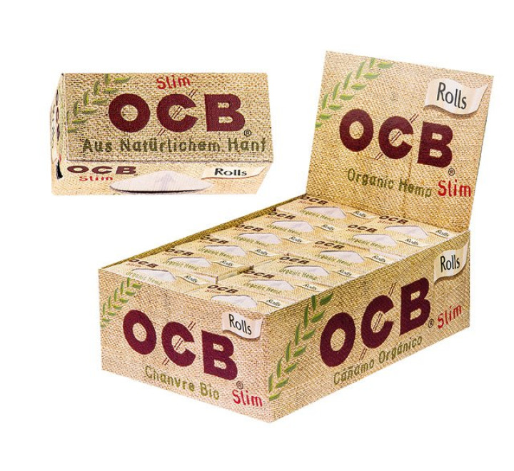 OCB  "Organic Hemp Slim Rolls"