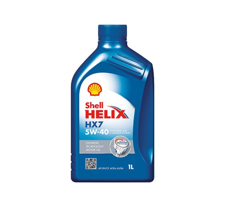 Motorenöl "Shell Helix HX7  5W40" - 1 Liter