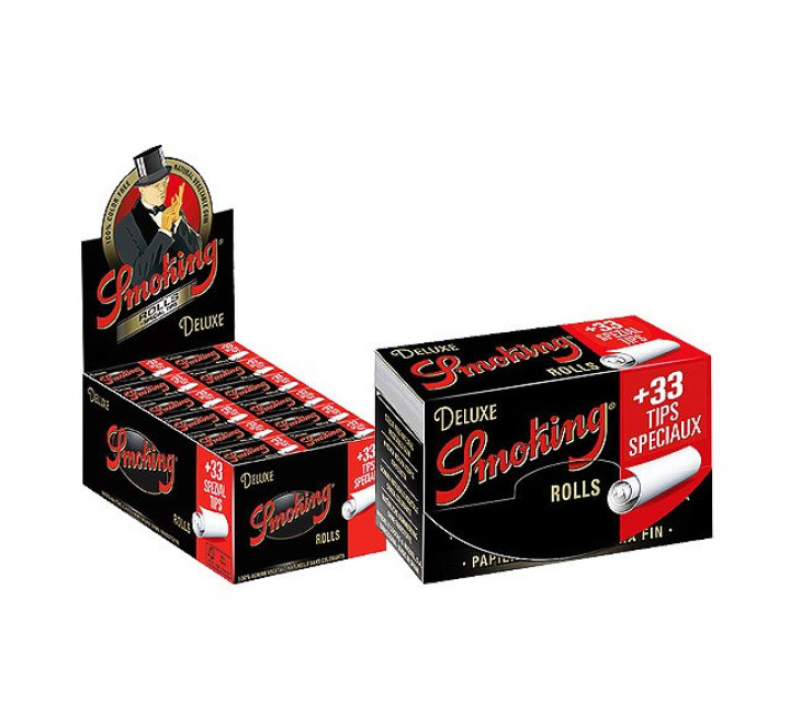 Smoking Deluxe - ROLLS + 33 TIPS
