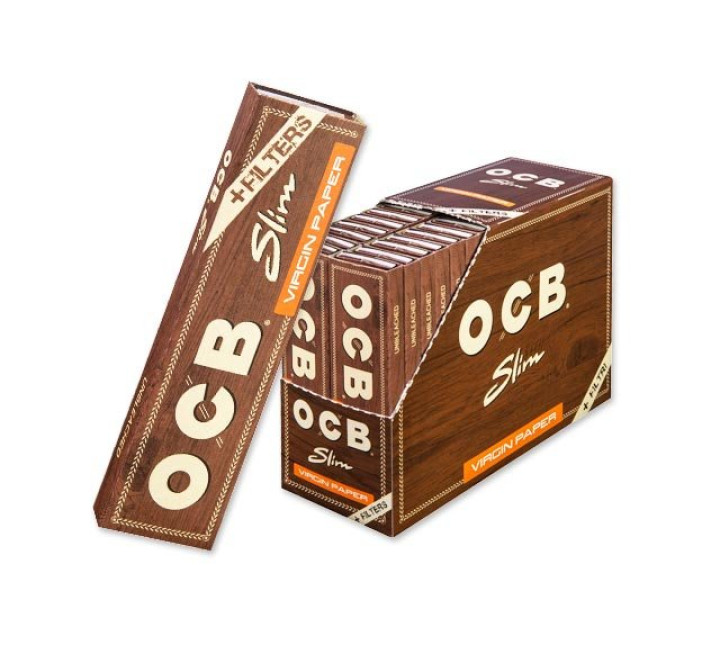 OCB  Slim Virgin Paper "Unbleached Papers + Filters"