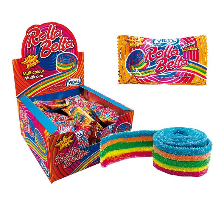 Frucht-Gummi Bänder "Multicolor"