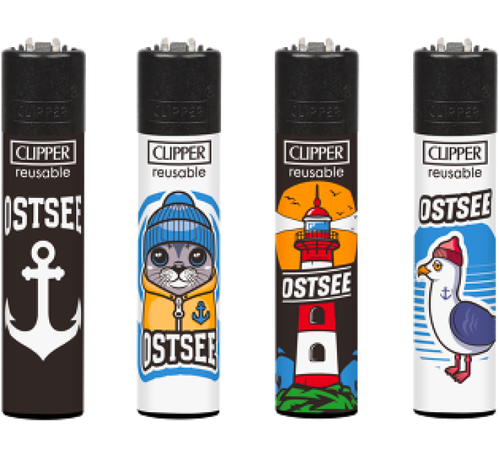 Clipper Feuerzeug "Ostsee"