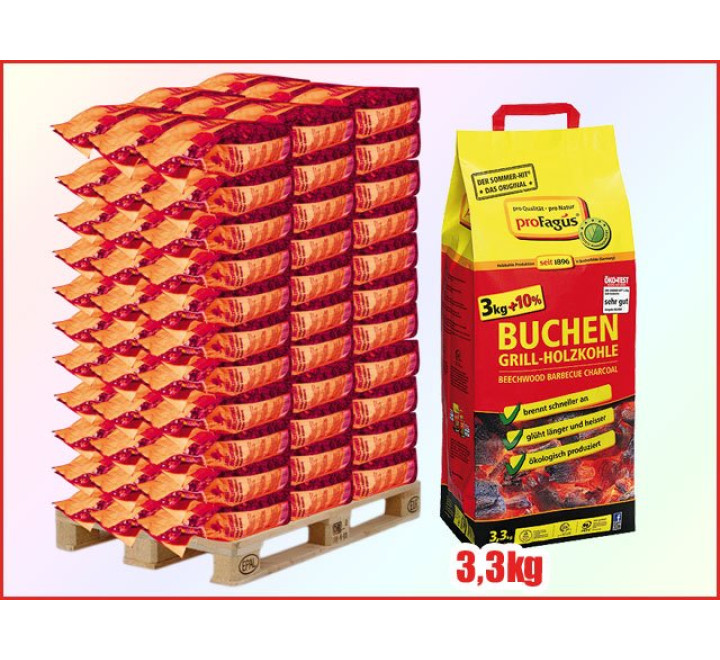 "Sommer Hit" Grillholzkohle 3,3 kg