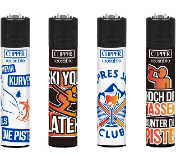 Clipper Feuerzeug "Apres Ski"