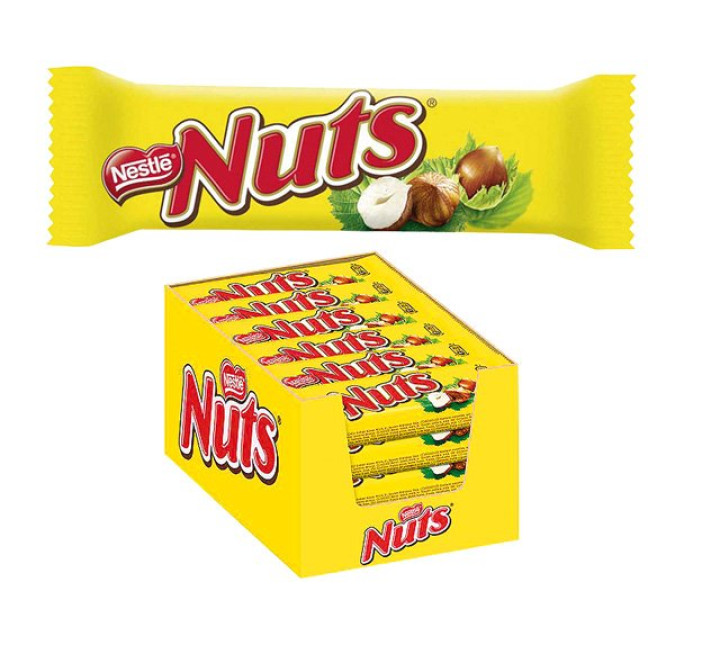 Schoko-Riegel "Nuts", 42g