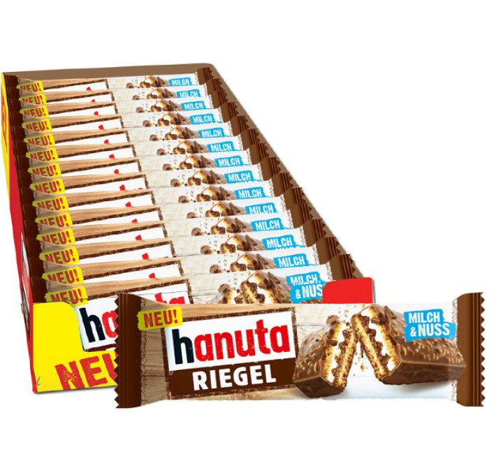 Ferrero Hanuta Riegel 1er - 34,5 g