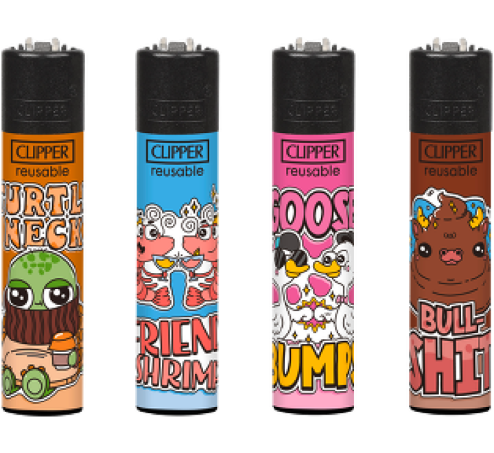 Clipper Feuerzeug "Friendshrimp"