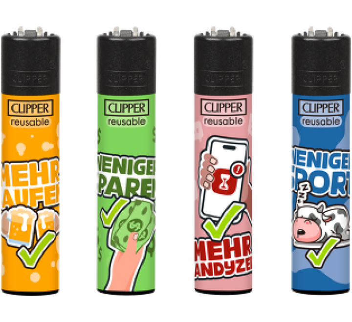 Clipper Feuerzeug "New Year New Fail"