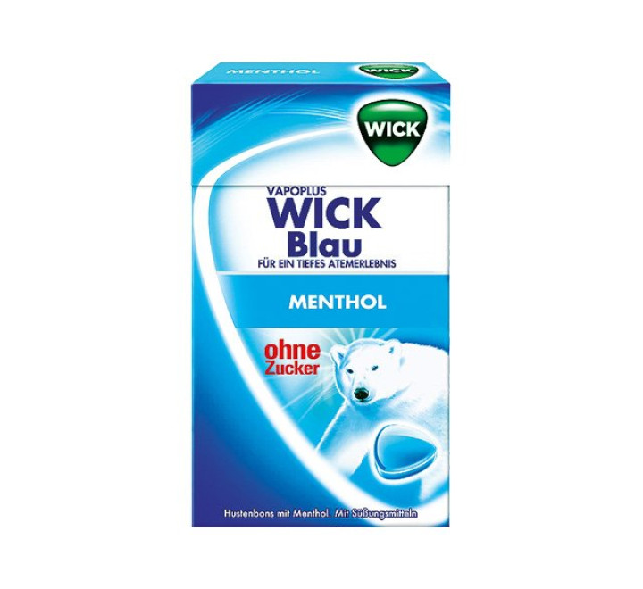 Wick Hustenbonbons "Blau Menthol" -  46g