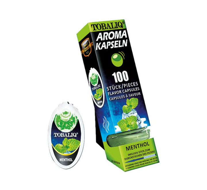 TobaliQ "Menthol" Aroma-Kapsel für den Zigarettenfilter