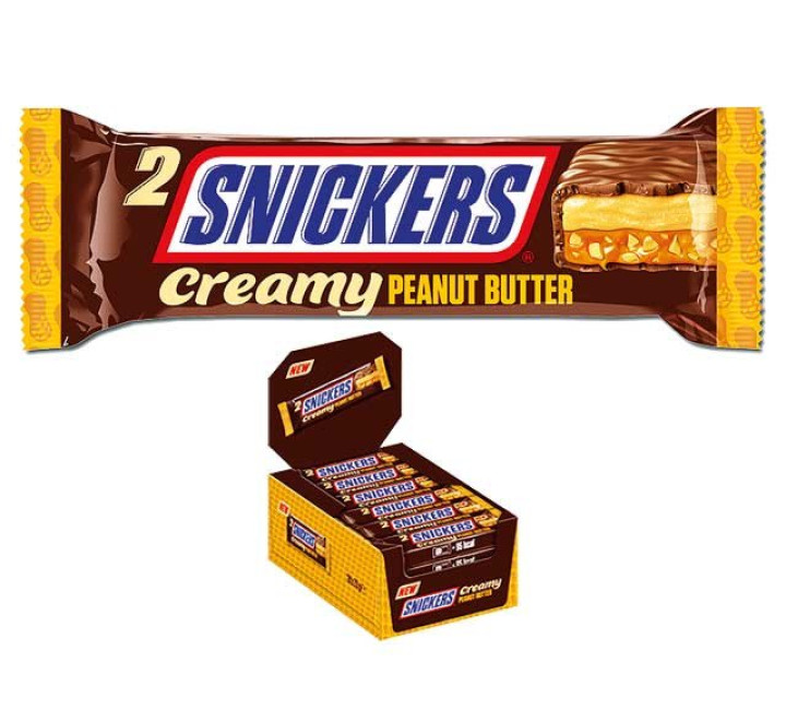 Snickers Creamy Peanut Butter Riegel 36,5g