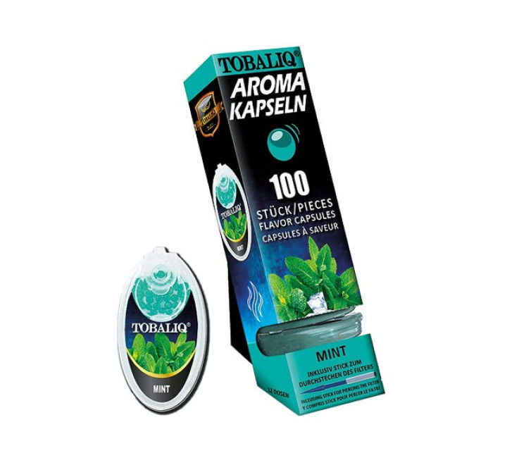 TobaliQ "Mint" Aroma-Kapsel für den Zigarettenfilter
