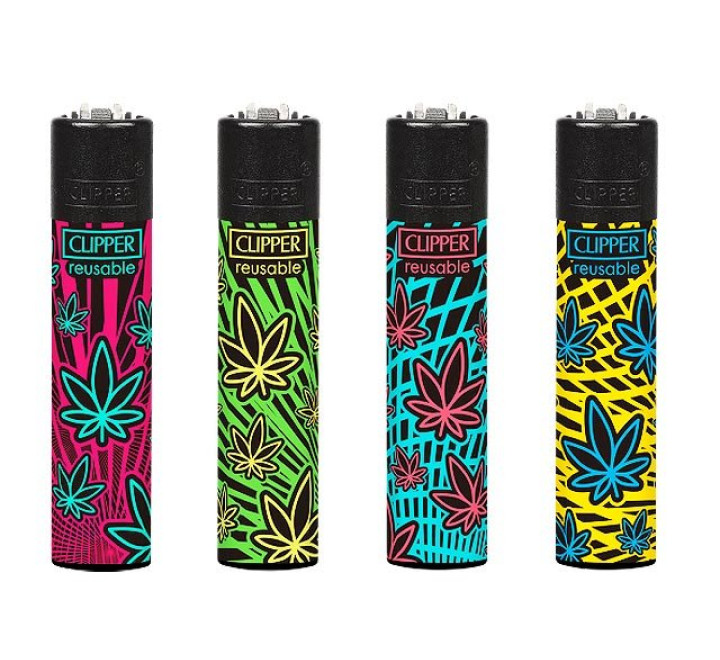 Clipper Feuerzeug "Leaves 40 D"