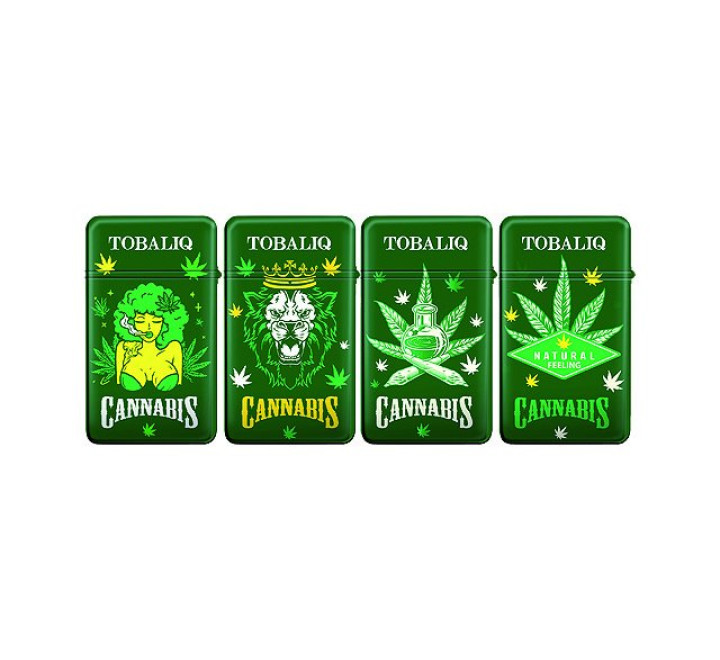 TobaliQ Jet Flame Rubber "King Cannabis"