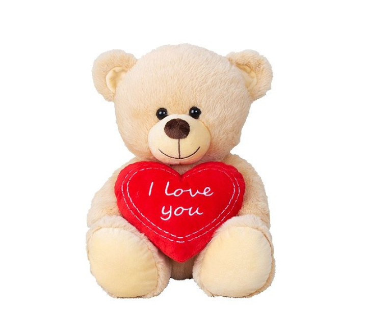 Plüsch-Bär "Lola" mit Herz - 30 cm