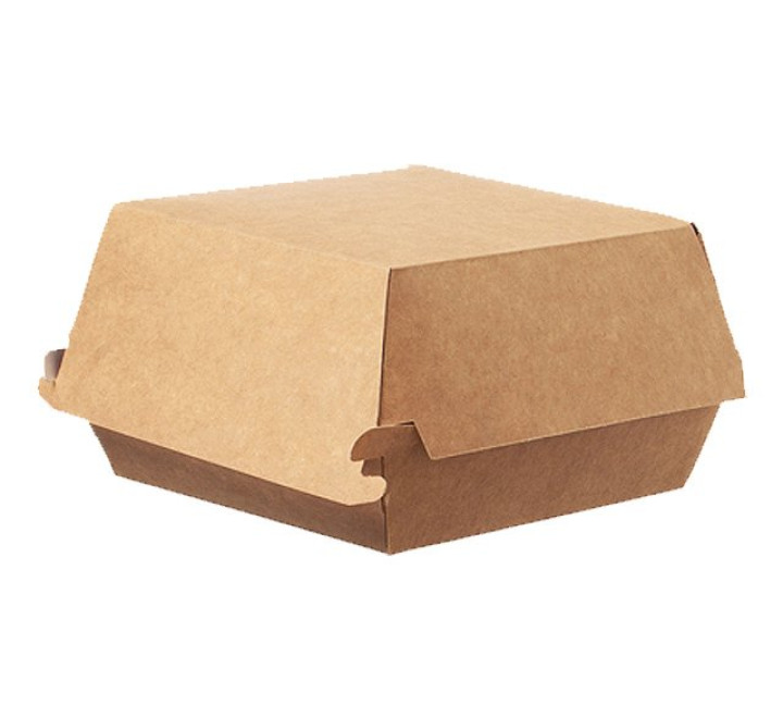 Hamburger-Box - Wellpappe - 13 x 13 x 7,5cm - Gr. XL