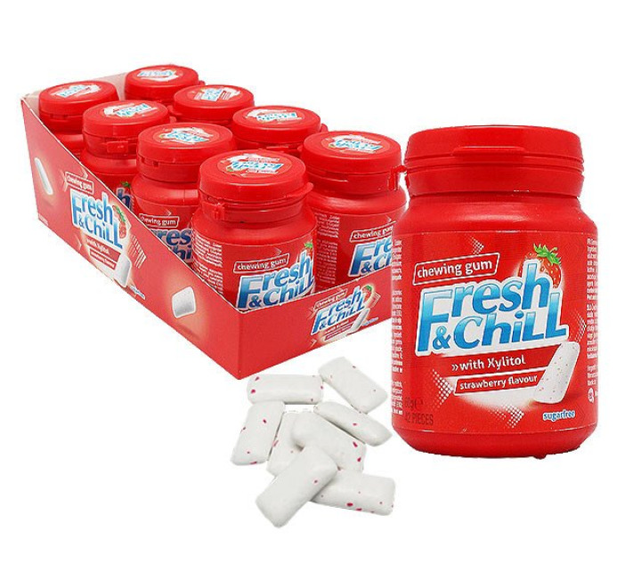 Fresh&Chill - Erdbeergeschmack - 60g