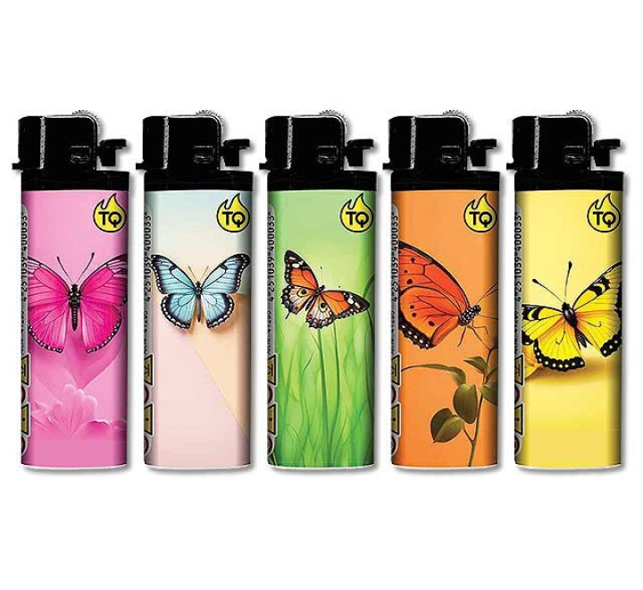 TobaliQ Reibrad Feuerzeug "Papillon"
