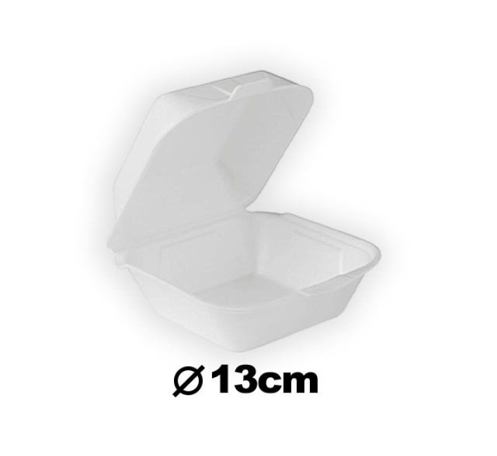 Hamburger-Box - Weiss