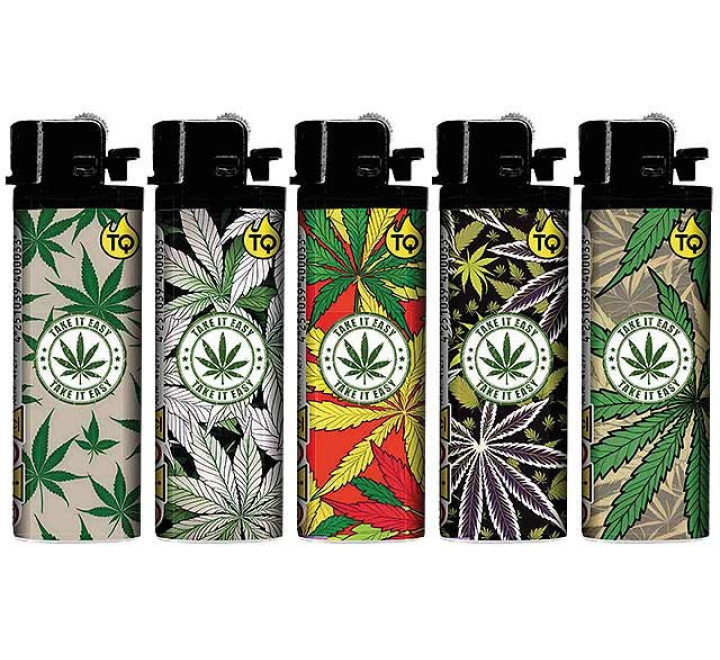 TobaliQ Reibrad Feuerzeug "Take it easy 2"