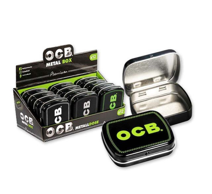 OCB Metalldose - farblich sortiert - 6 cm