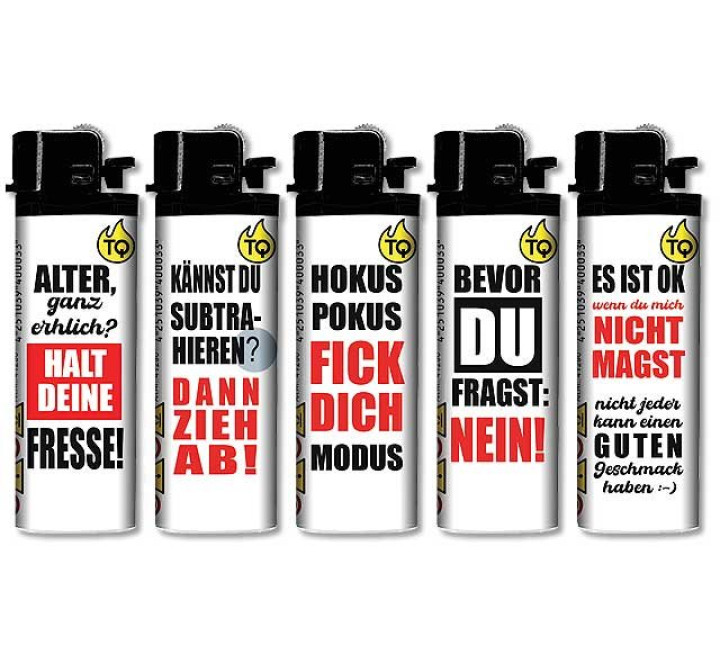 TobaliQ Reibrad Feuerzeug "Hokus Pokus"