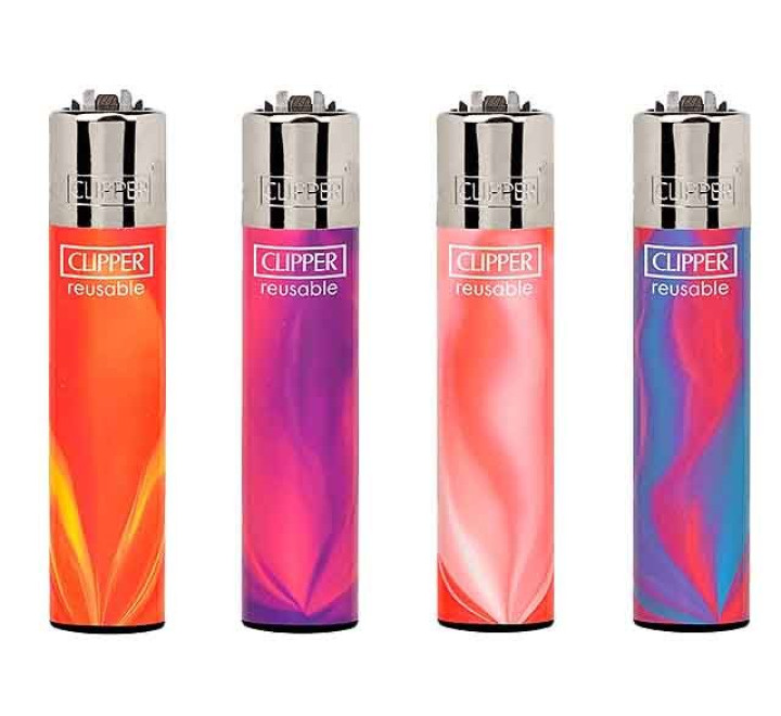Clipper Feuerzeug "Pink Nebula"