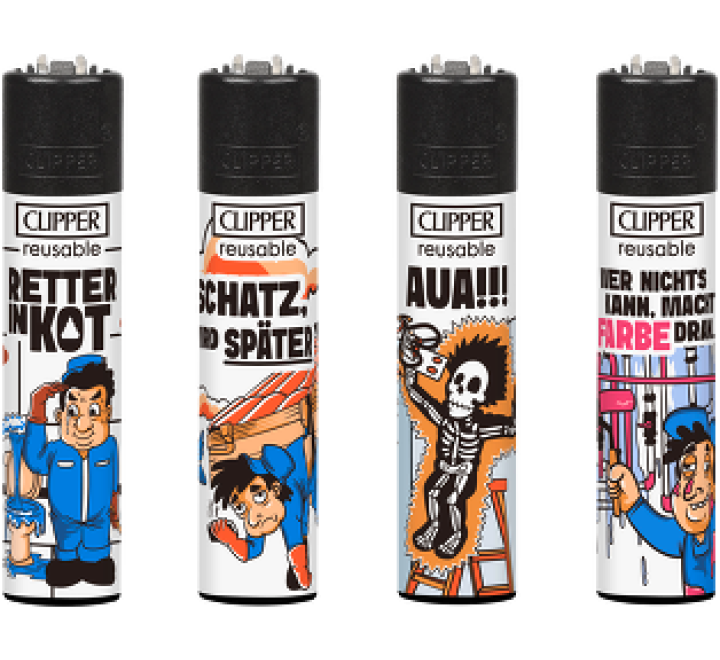 Clipper Feuerzeug "Handwerker 3"