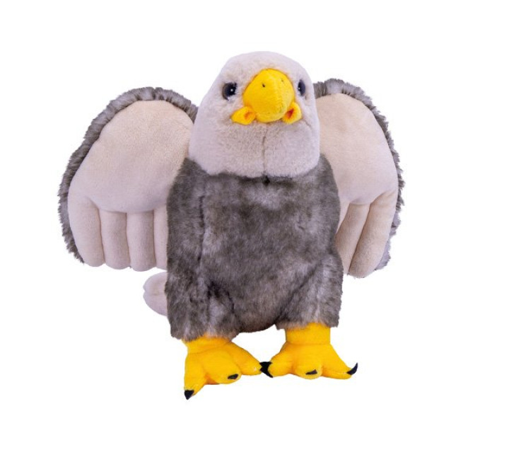 Plüsch-Adler "Ares" beige-braun 23cm