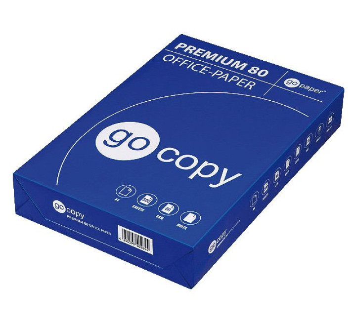 GO COPY Premium Kopierpapier/Multif. A4 500 Bl. 80g weiss