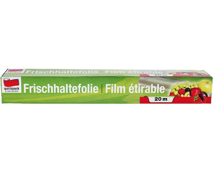 Frischhaltefolie 50 lfm, ca. 30 cm breit LD-PE