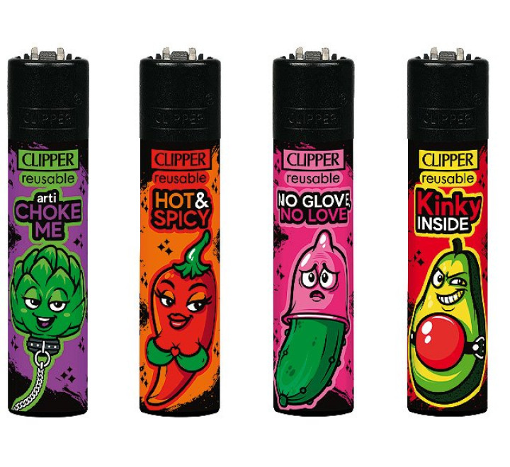 Clipper Feuerzeug "Porn Slogan 9"