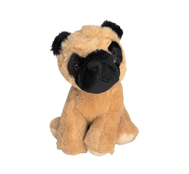 Plüsch-Mops "Zyra" sitzend 20cm