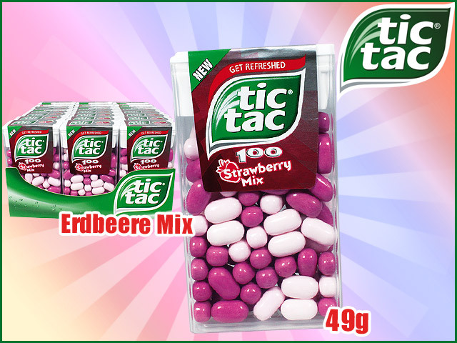 TicTac "Erdbeere Mix"