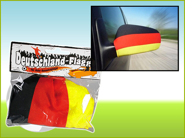 Außenspiegelfahne "Deutschland-Flagge"